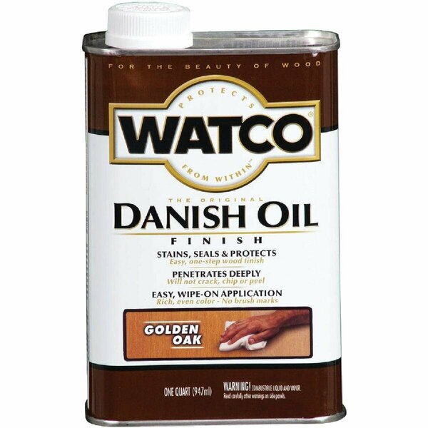 Watco Danish 1 Qt. Golden Oak Oil Finish 65141